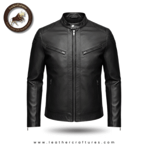 Performance Streetwear Leather Jacket