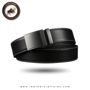 ๐ค Leather Belt โ Black