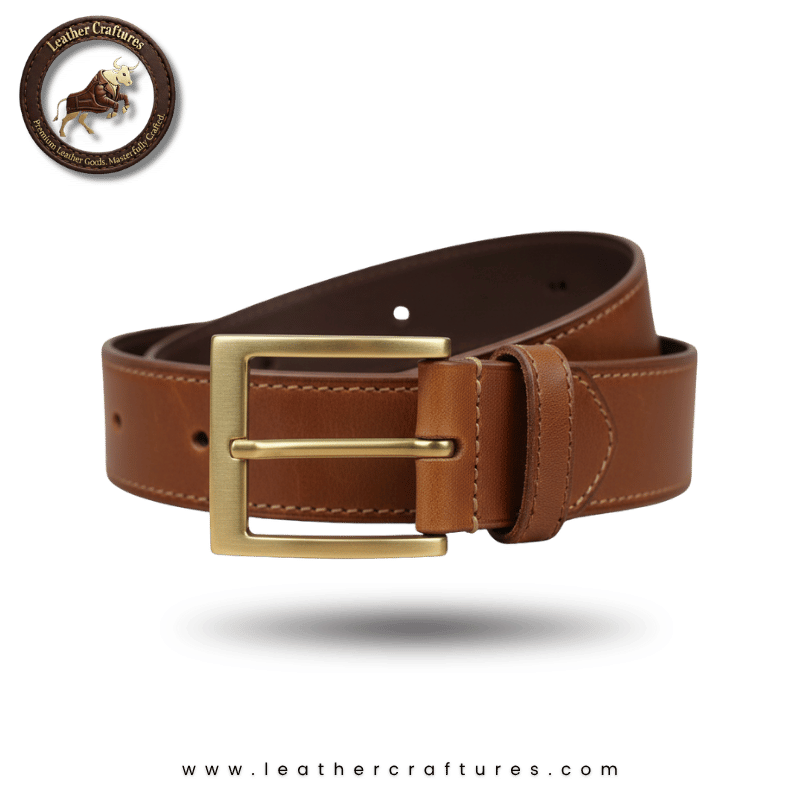 🤎 Leather Belt – Brown