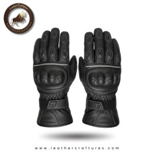 🏍️ Motorbike Leather Glove (Full Cuff)